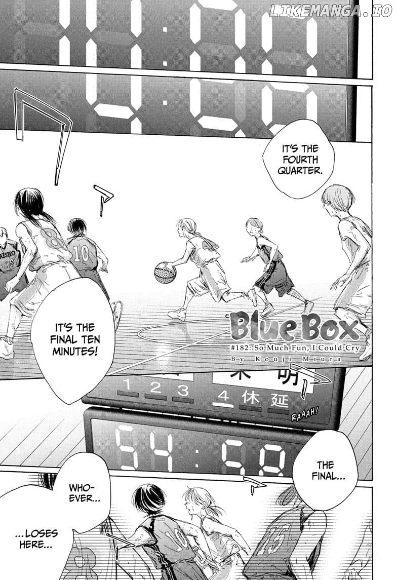 Blue Box, Chapter 182 image 01